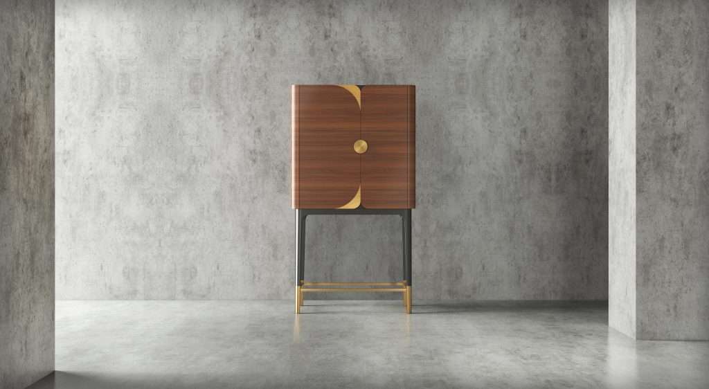 CARVA Bar Cabinet by Marano Furniture