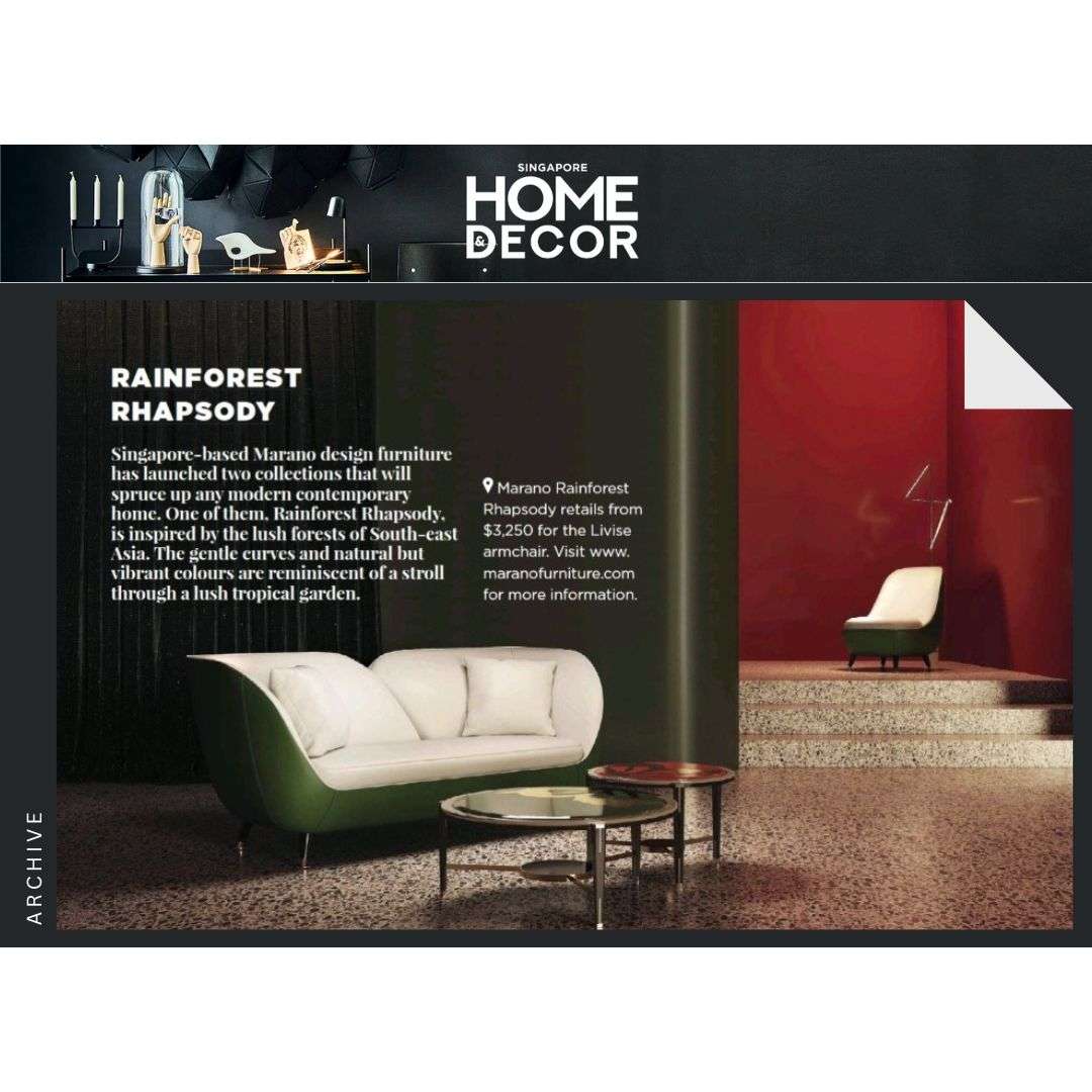 Rainforest Rhapsody coverage by HOME&DECOR