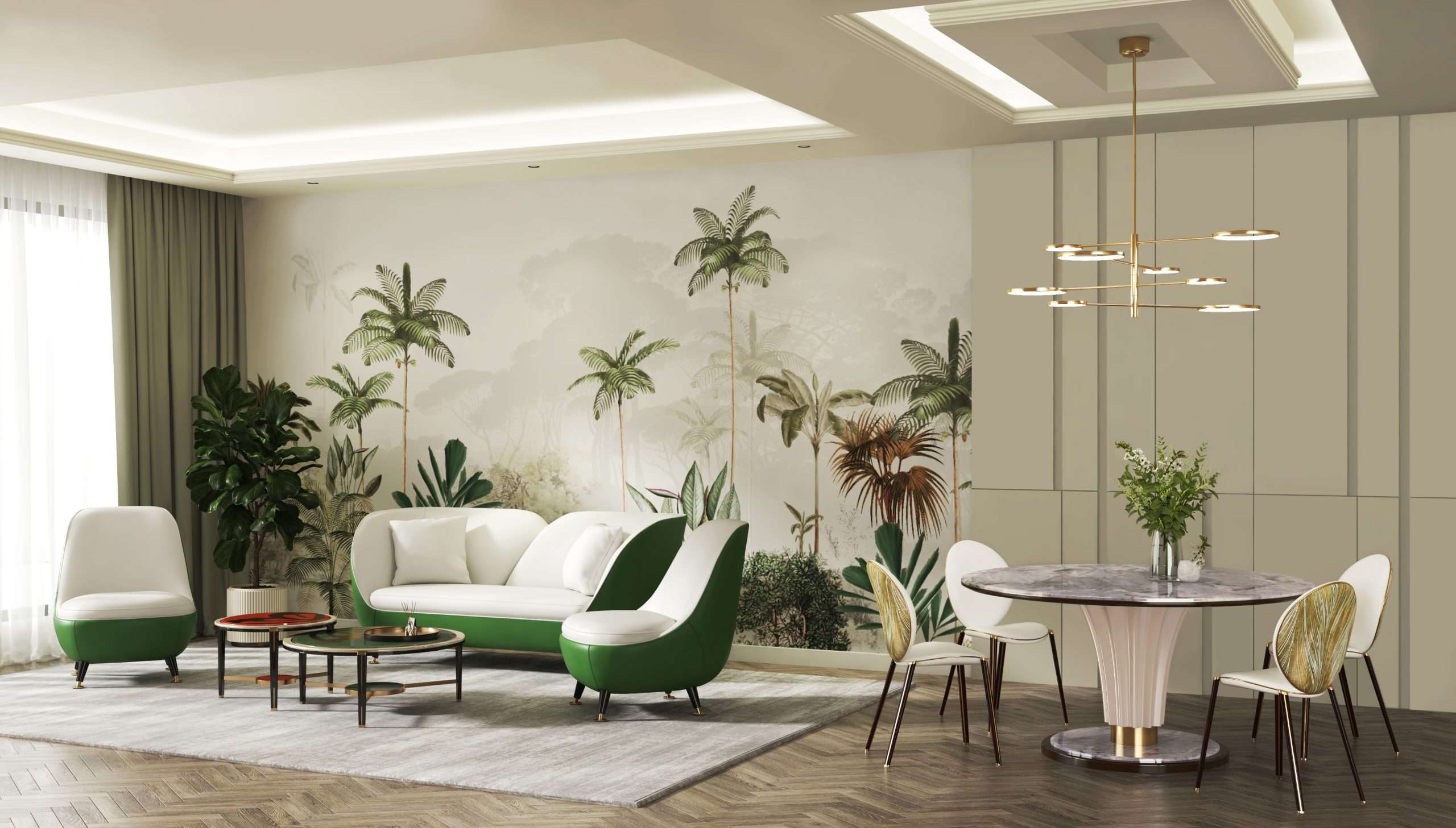 Biophilic Design with Rainforest Rhapsody Collection by Marano Furniture