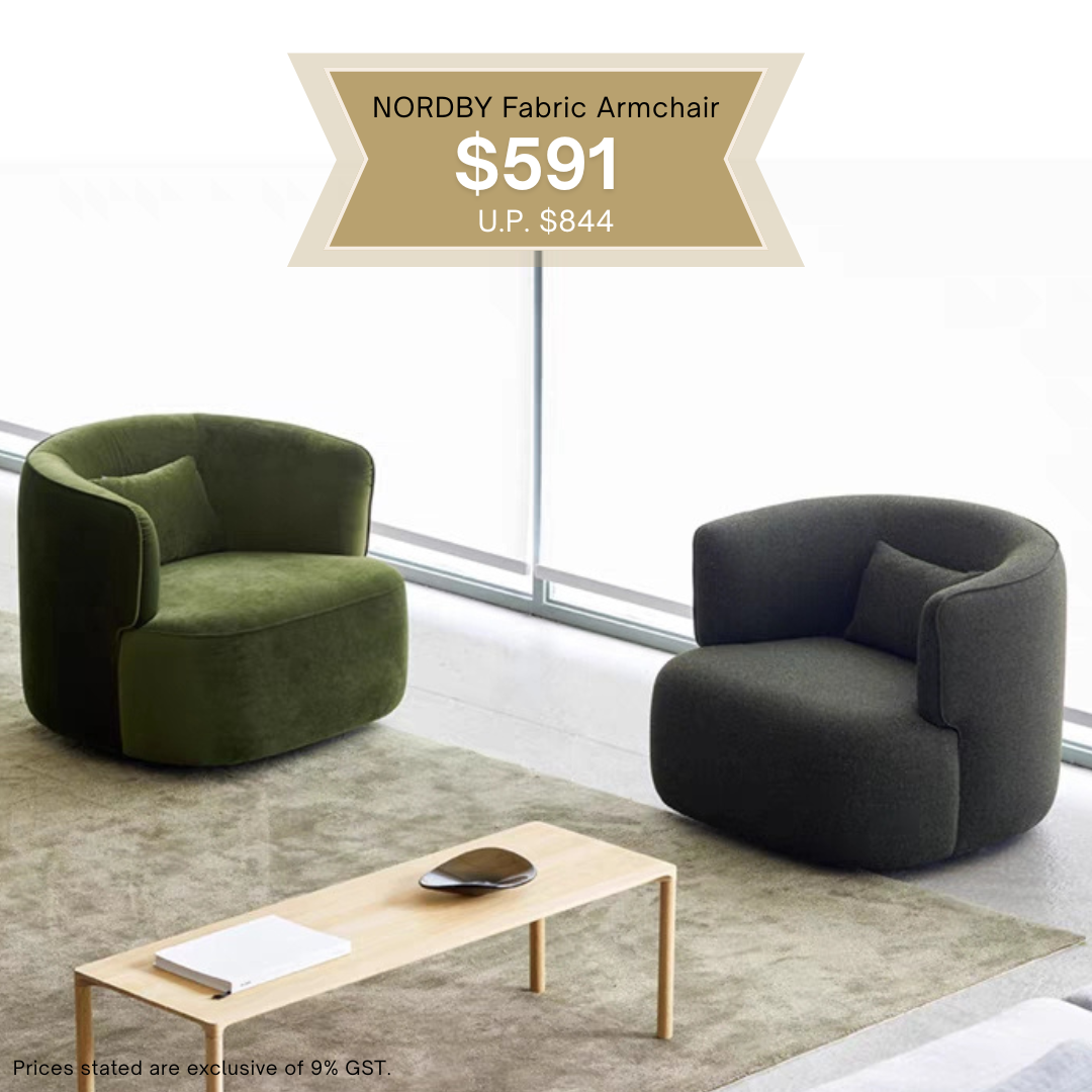 Nordby Swivel Armchair